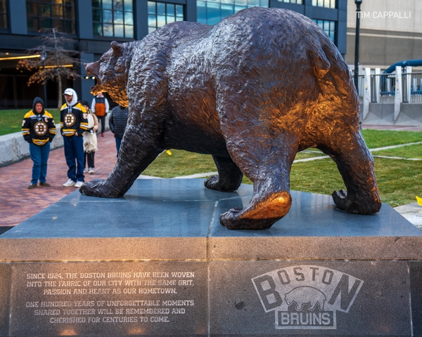 Bruins Centennial Legacy Monument Unveiling Ceremony