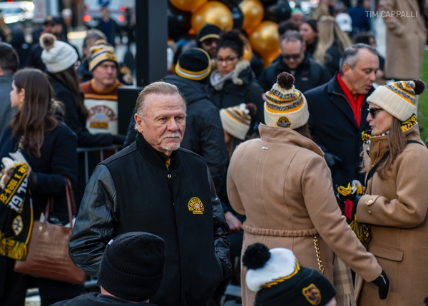 Bruins Centennial Legacy Monument Unveiling Ceremony