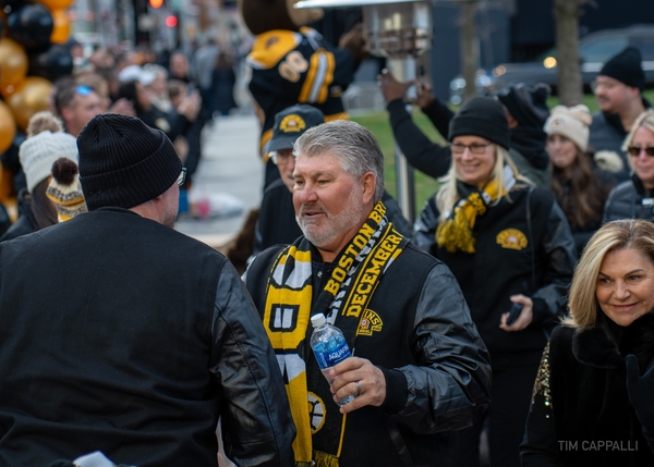 Bruins Centennial Legacy Monument Unveiling Ceremony