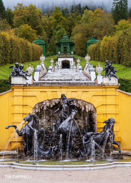 🇩🇪 Neptunbrunnen, Linderhof