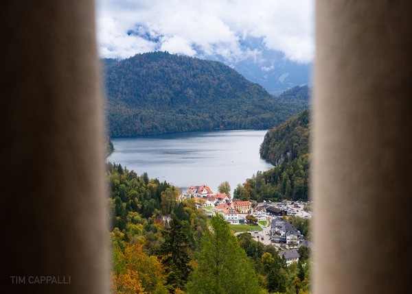 🇩🇪 King Ludwig II’s view from Schloss Neuschwanstein