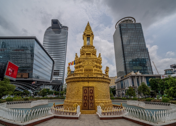Former Buddha Stupa | 📍Phnom Pehn 🇰🇭