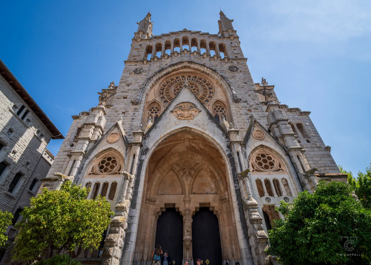 The Església de Sant Bartomeu 📍Sóller 🇪🇸