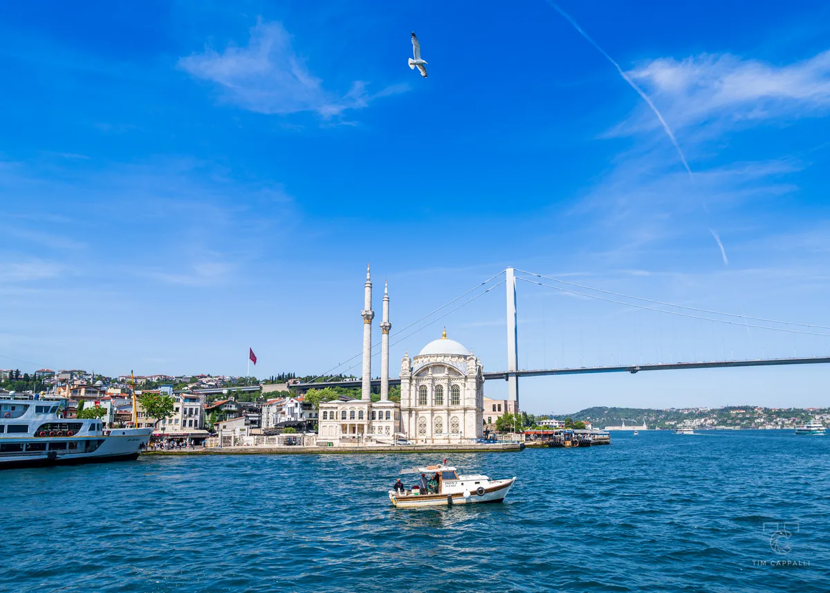 Ortaköy Mosque (Büyük Mecidiye Camii) & Bosphorus Bridge 📍Istanbul 🇹🇷